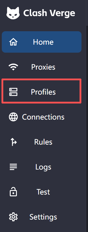 Profiles Page