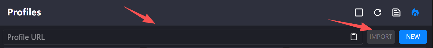Import Subscription Link